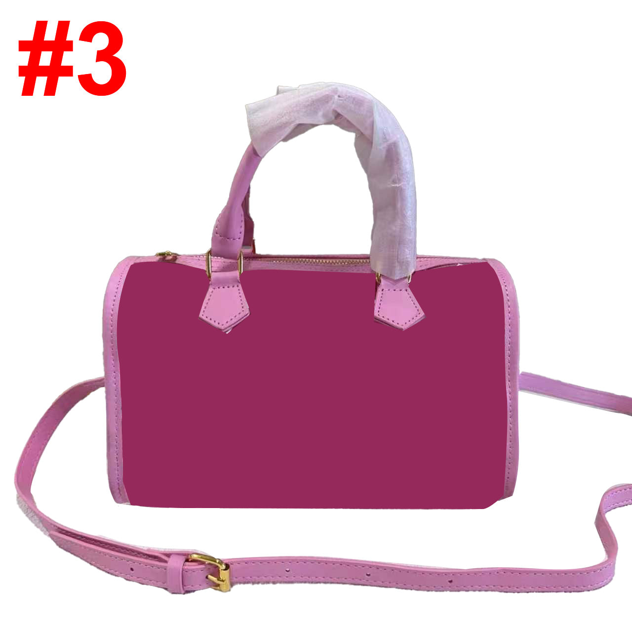 Transparent pillow bag