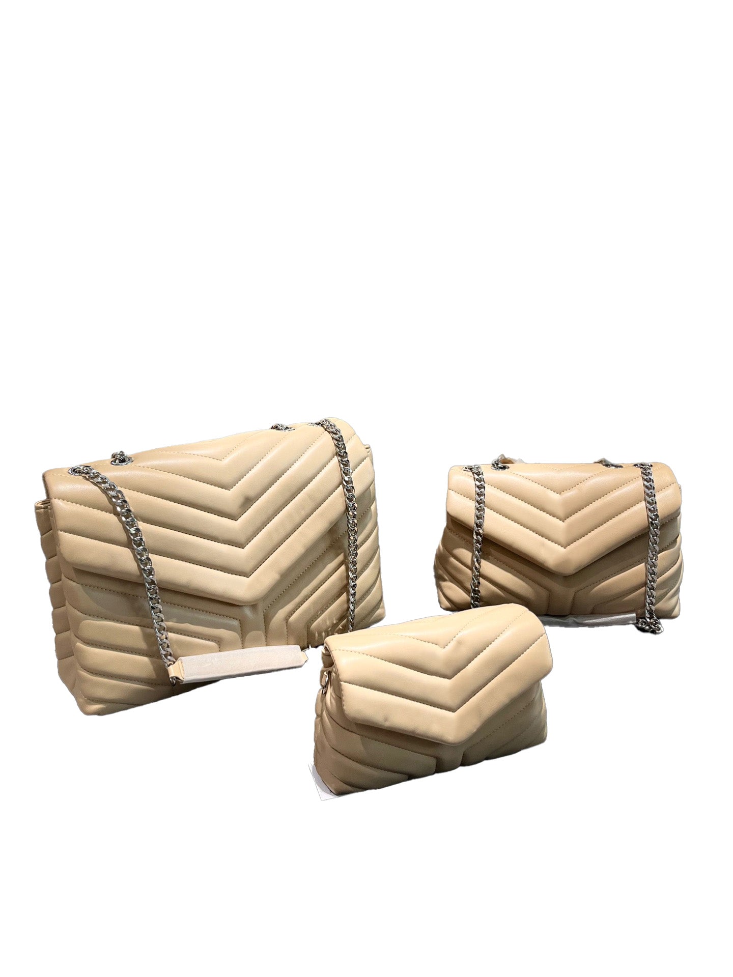 Crossbody &Shoulder Bag(Silver Logo)