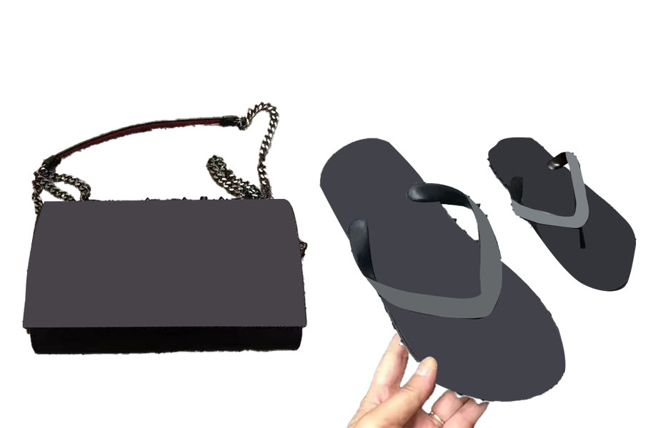 Black Bag&Flip-flops