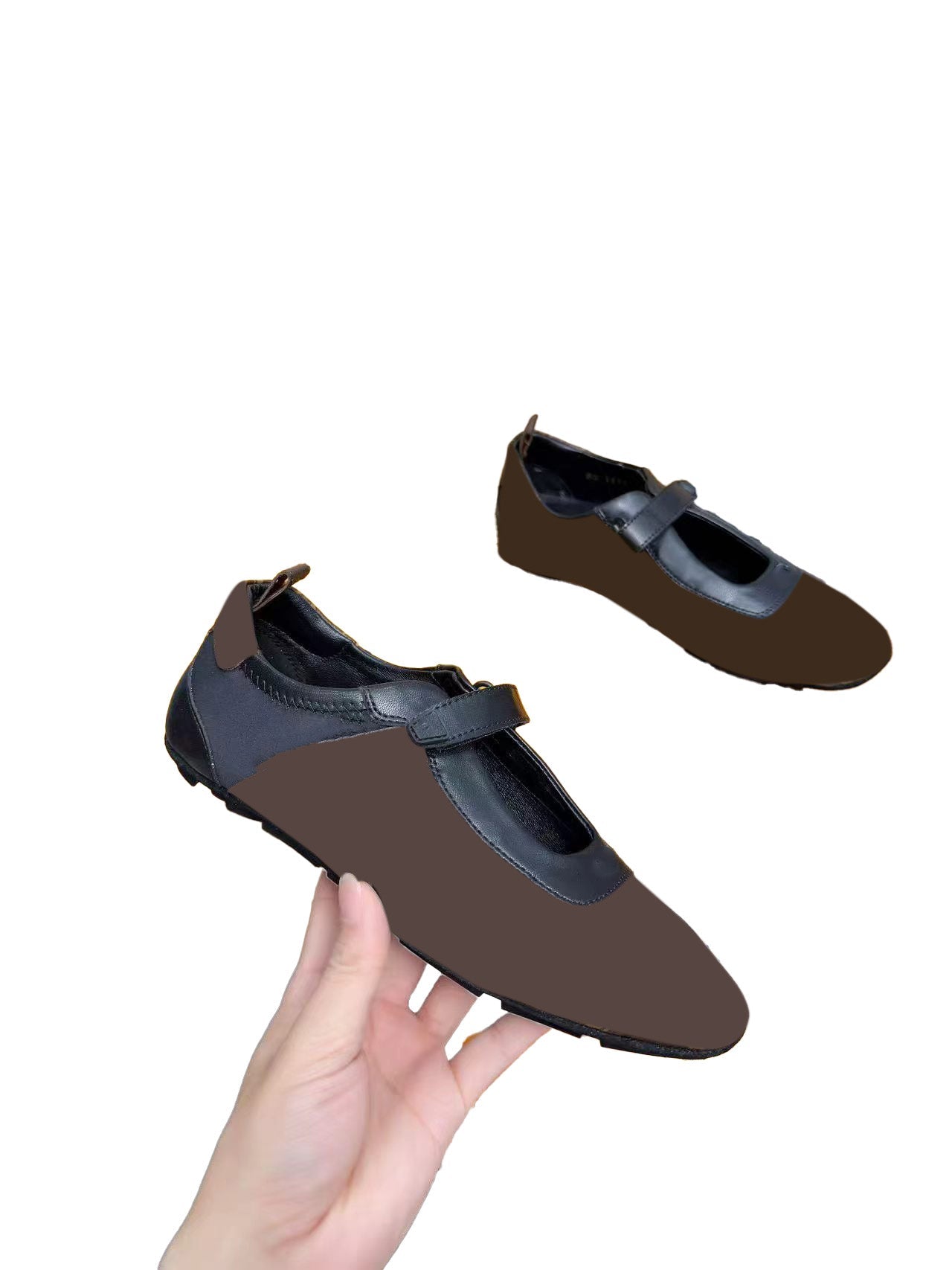 Bag and-Flat sneakers