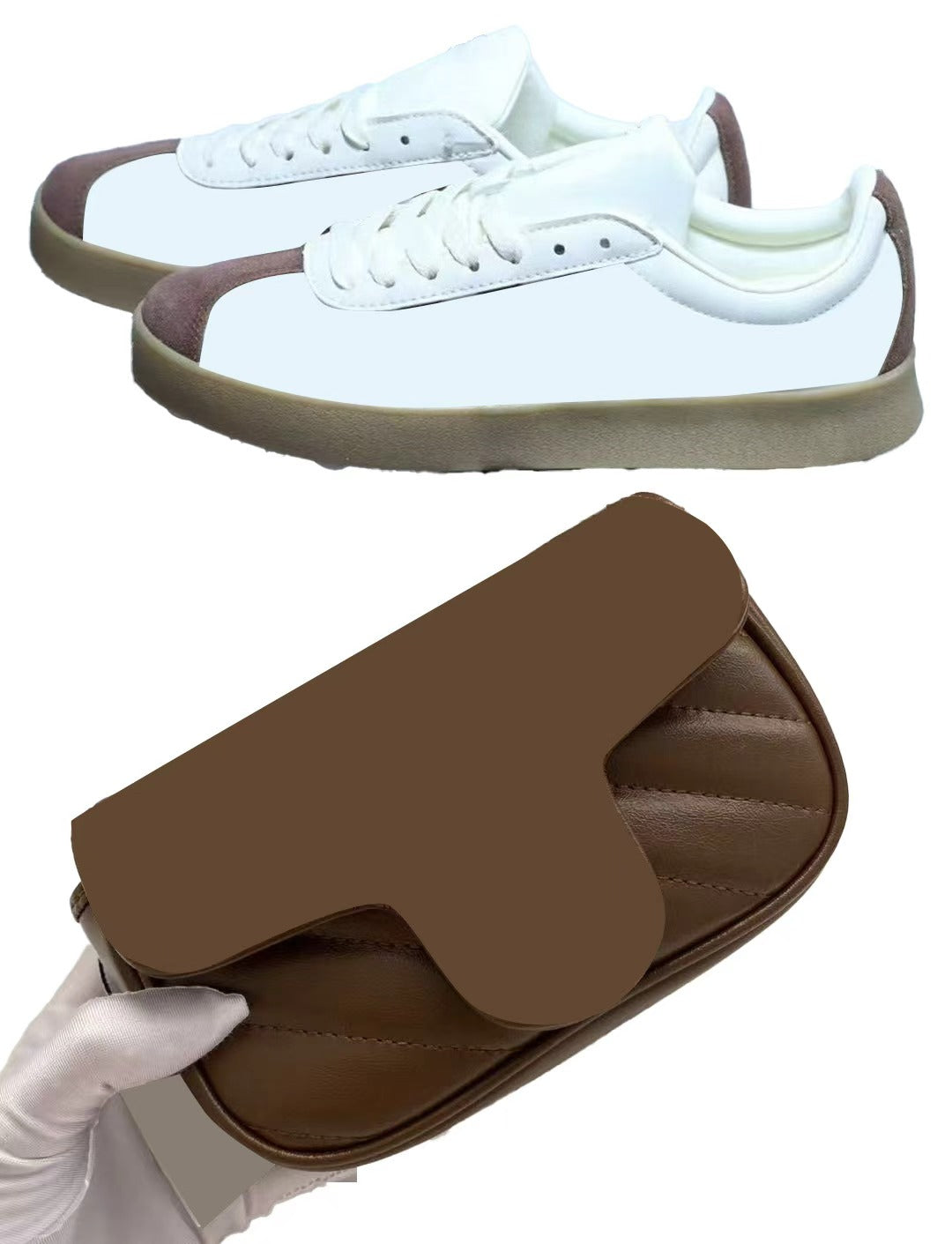 Brown Bag& Shoes Set