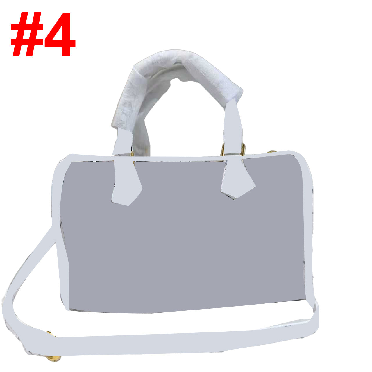 Transparent pillow bag