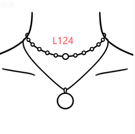 Bracelet and Necklace Set（L124）
