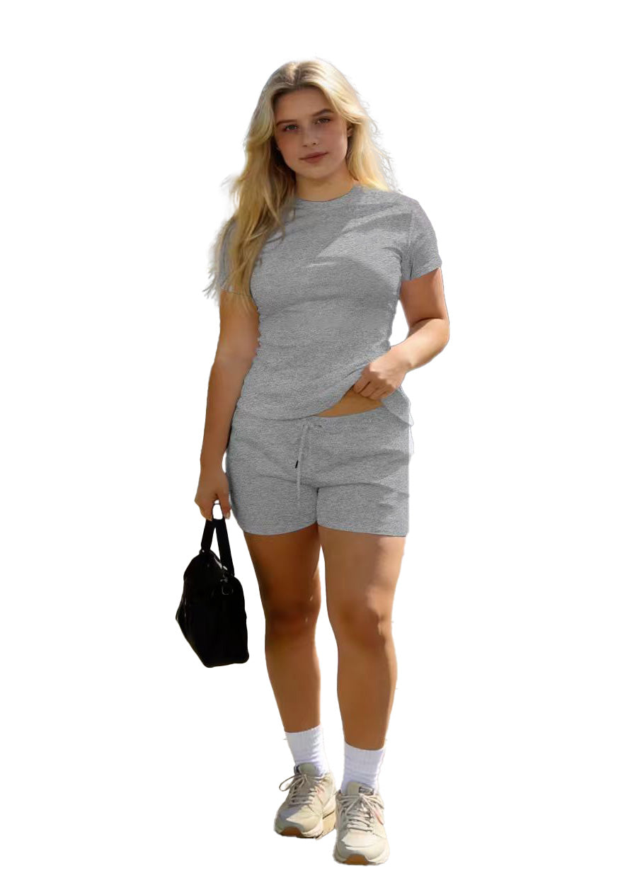 Short Pants and Short Sleeve Top Set