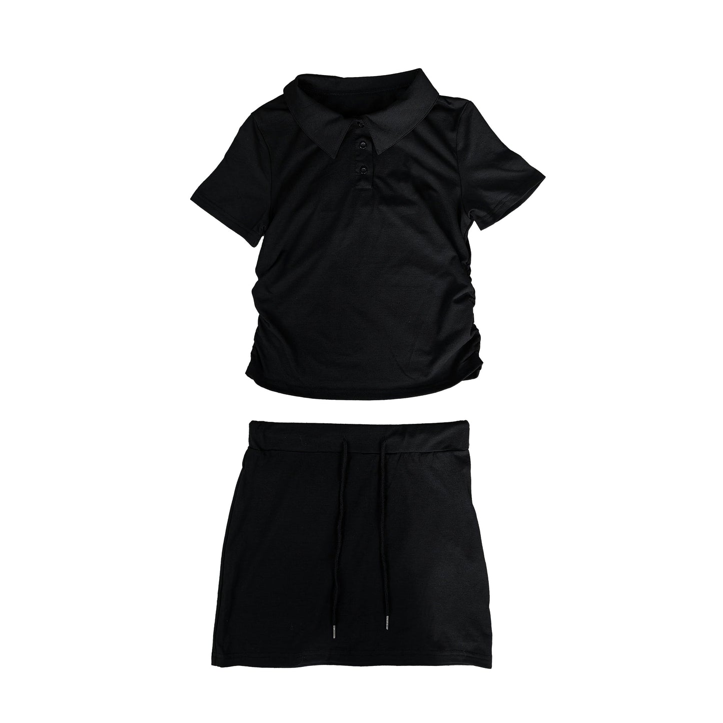 Short-Sleeve Top + Shorts