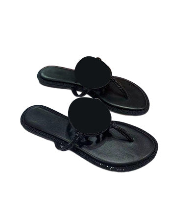 Diamond Slippers&Bag