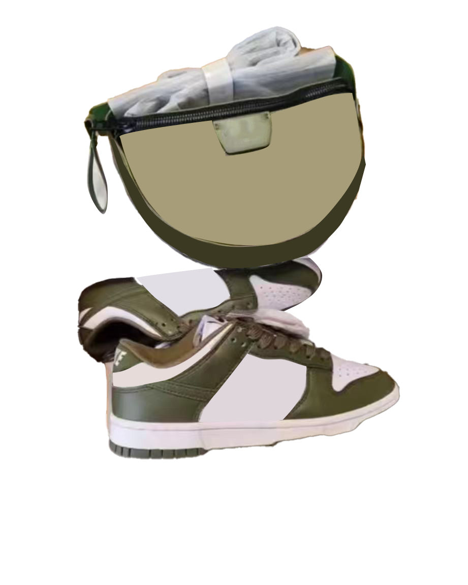 Green Bag&Sneakers
