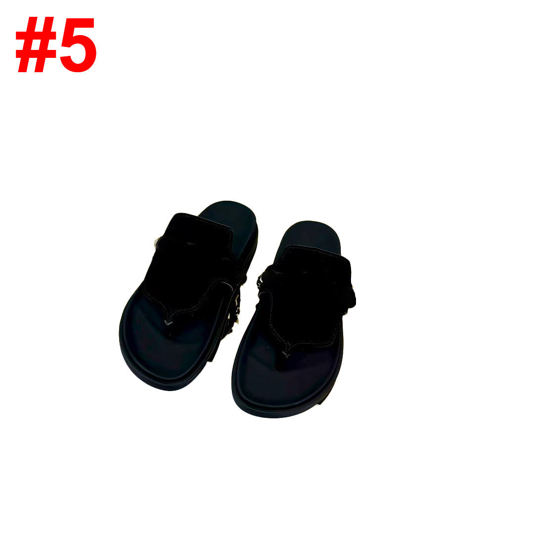Unisex genuine leather sandals