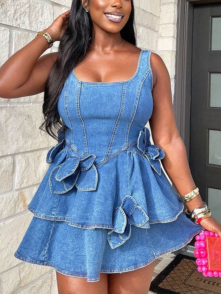 Rosey Denim Dress