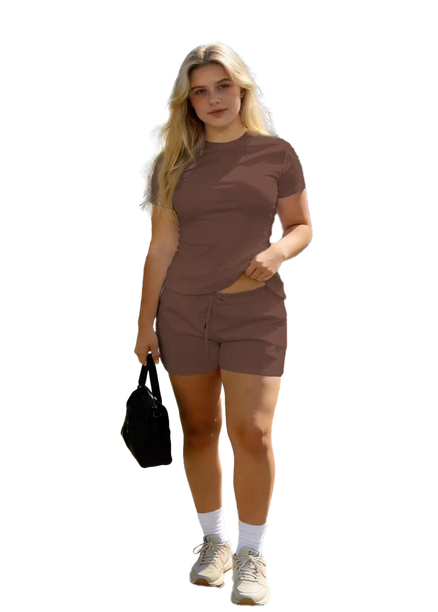 Short Pants and Short Sleeve Top Set