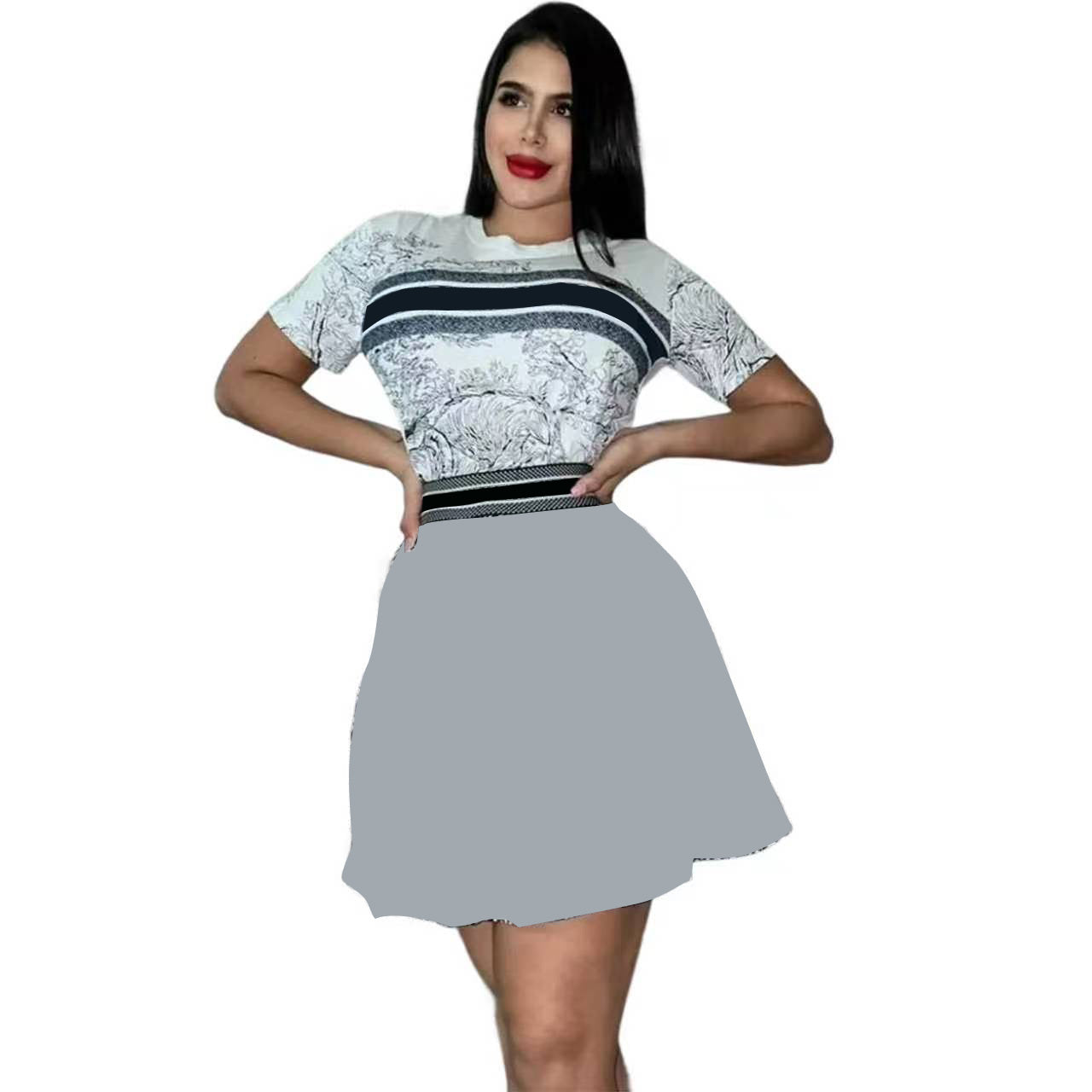 Short-sleeved Shorts Sports Suit