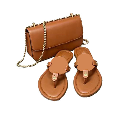 Brown Bag&Slippers