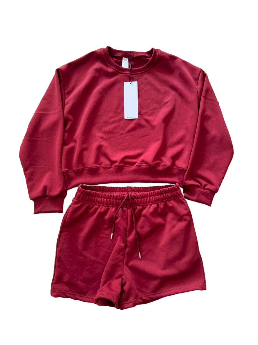 Top and Shorts Set