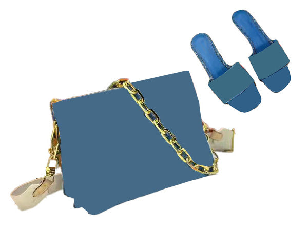 Demin Bag and Slipper