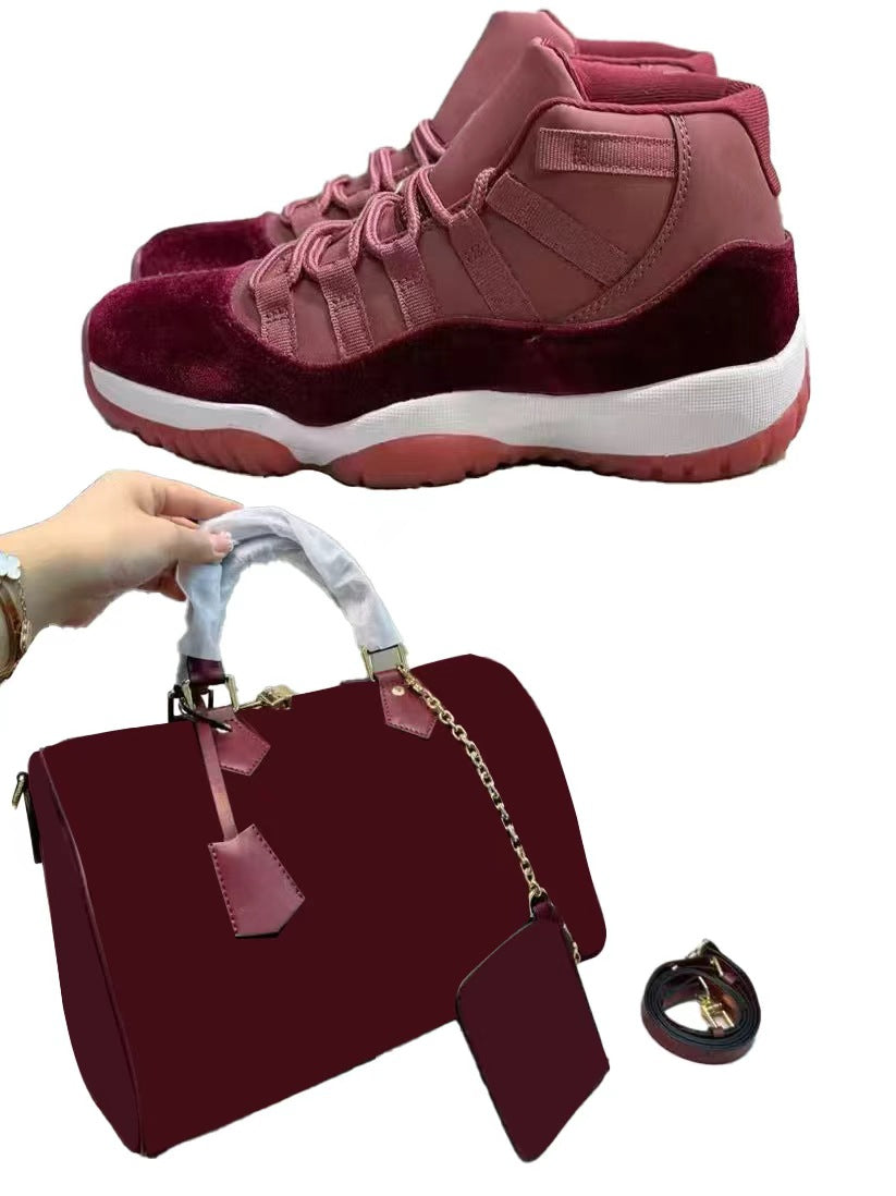Red Speedy Bag&Sneakers