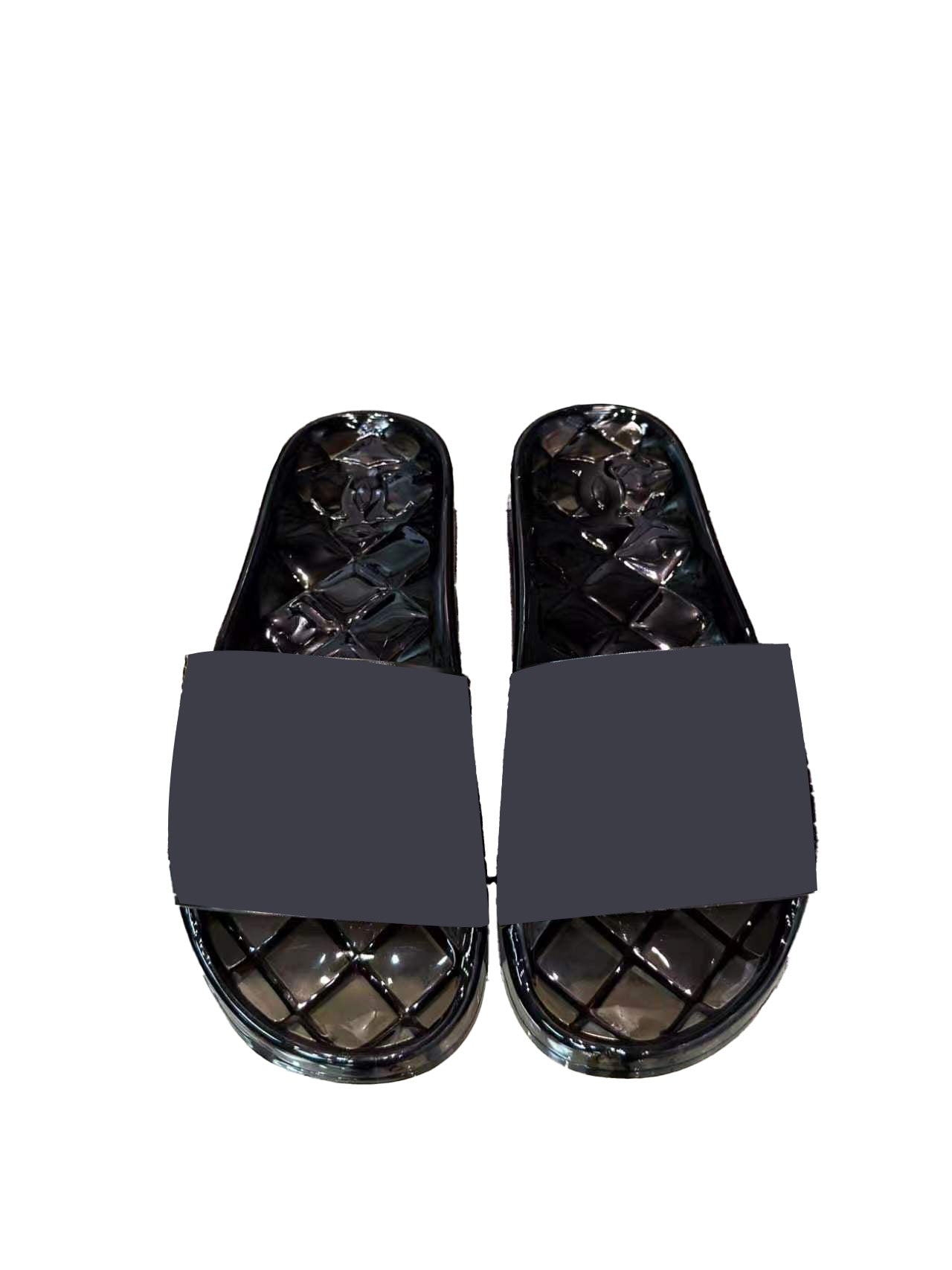 Transparent summer shoes
