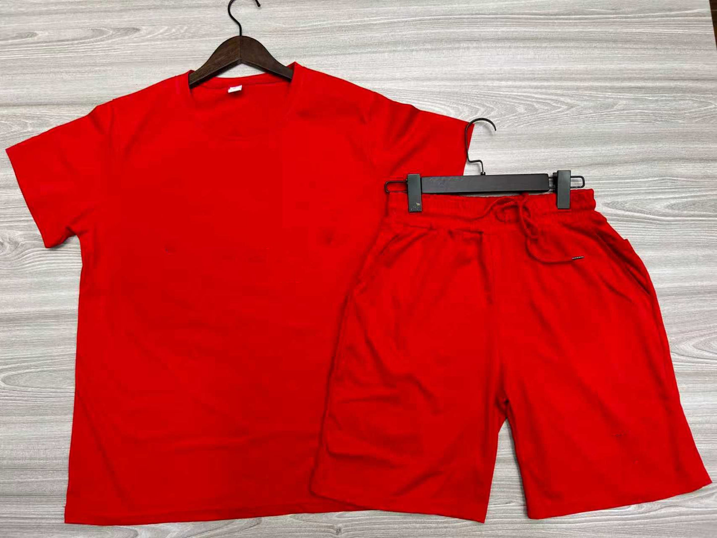 Short-sleeved shorts set