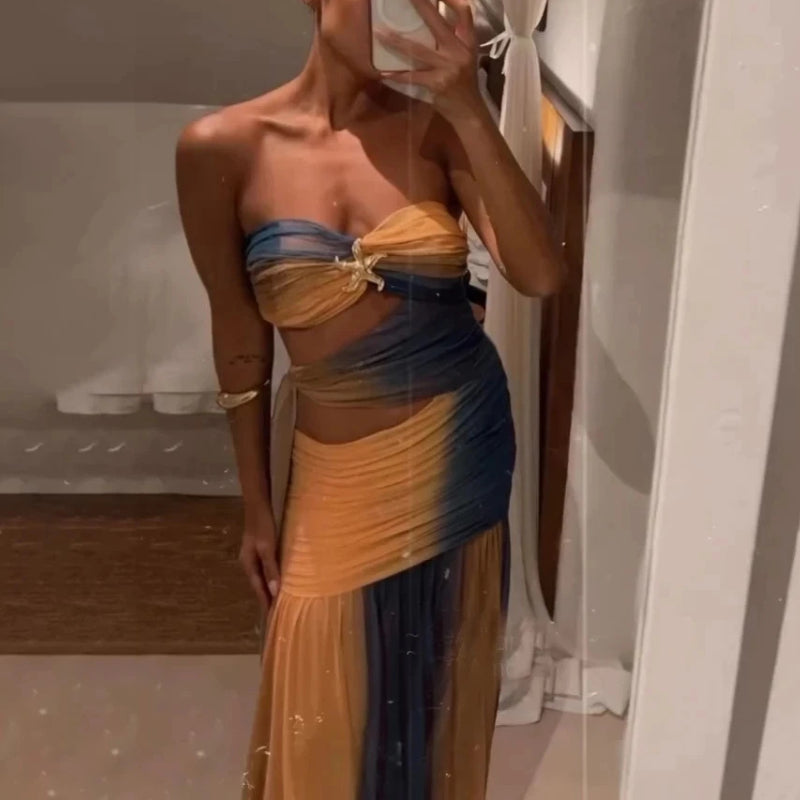 Bikini Dress Beach Cover-Up Set