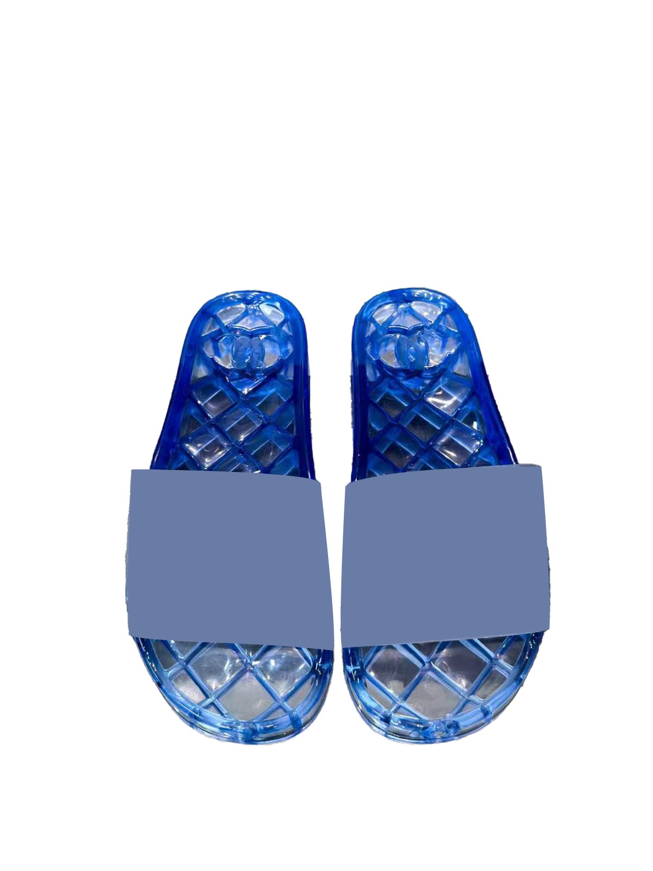 Transparent summer shoes