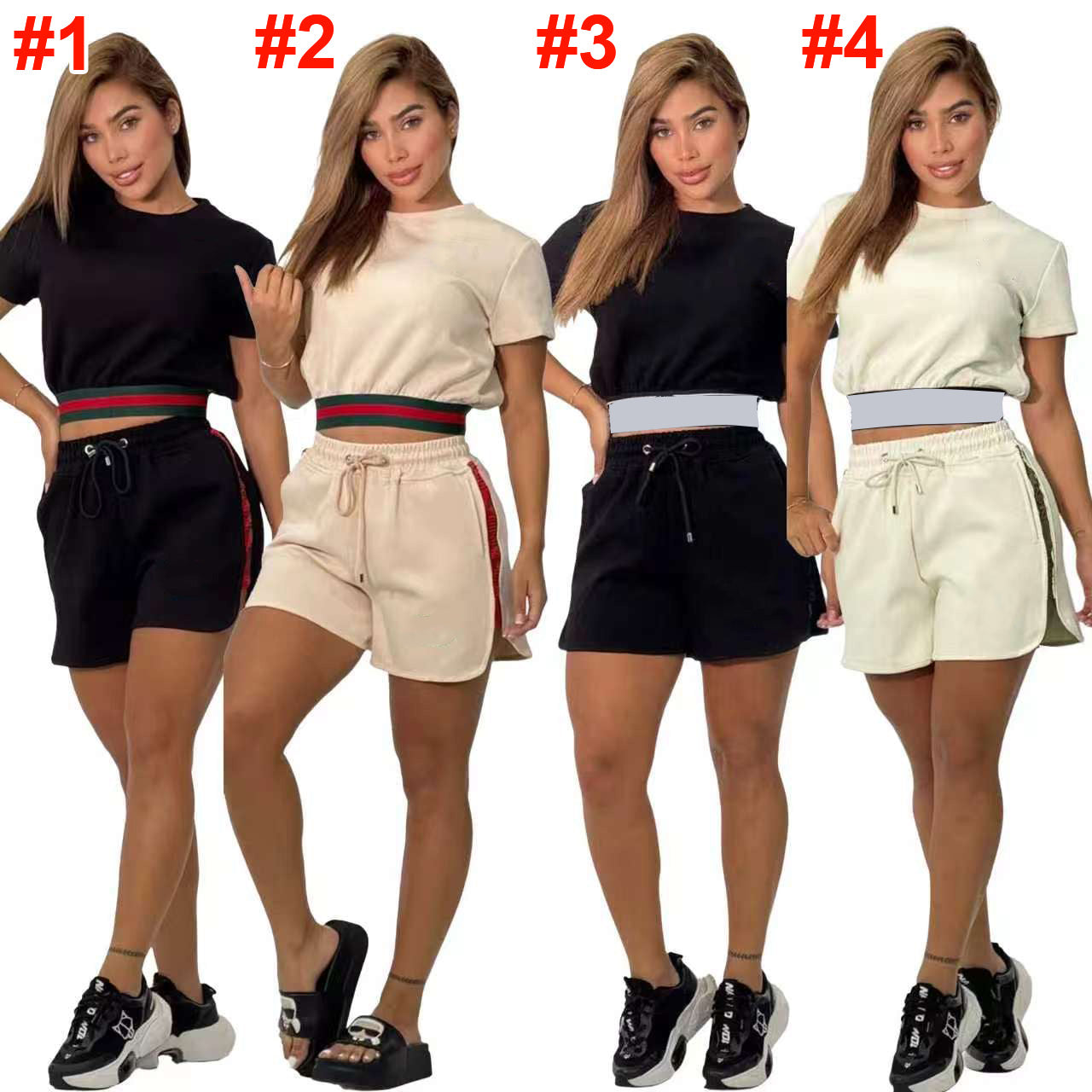 Short-sleeved Shorts Sports Suit