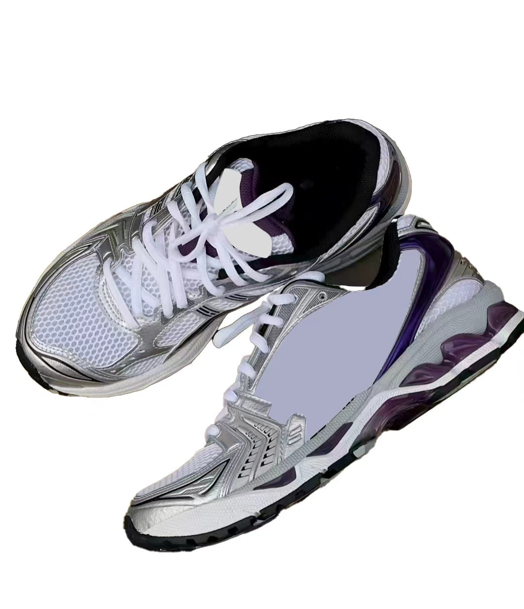 Purple Bag&AS Sneakers Set