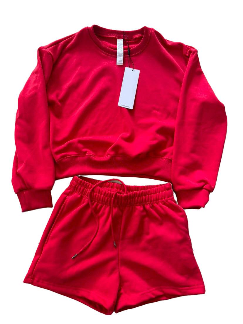 Top and Shorts Set