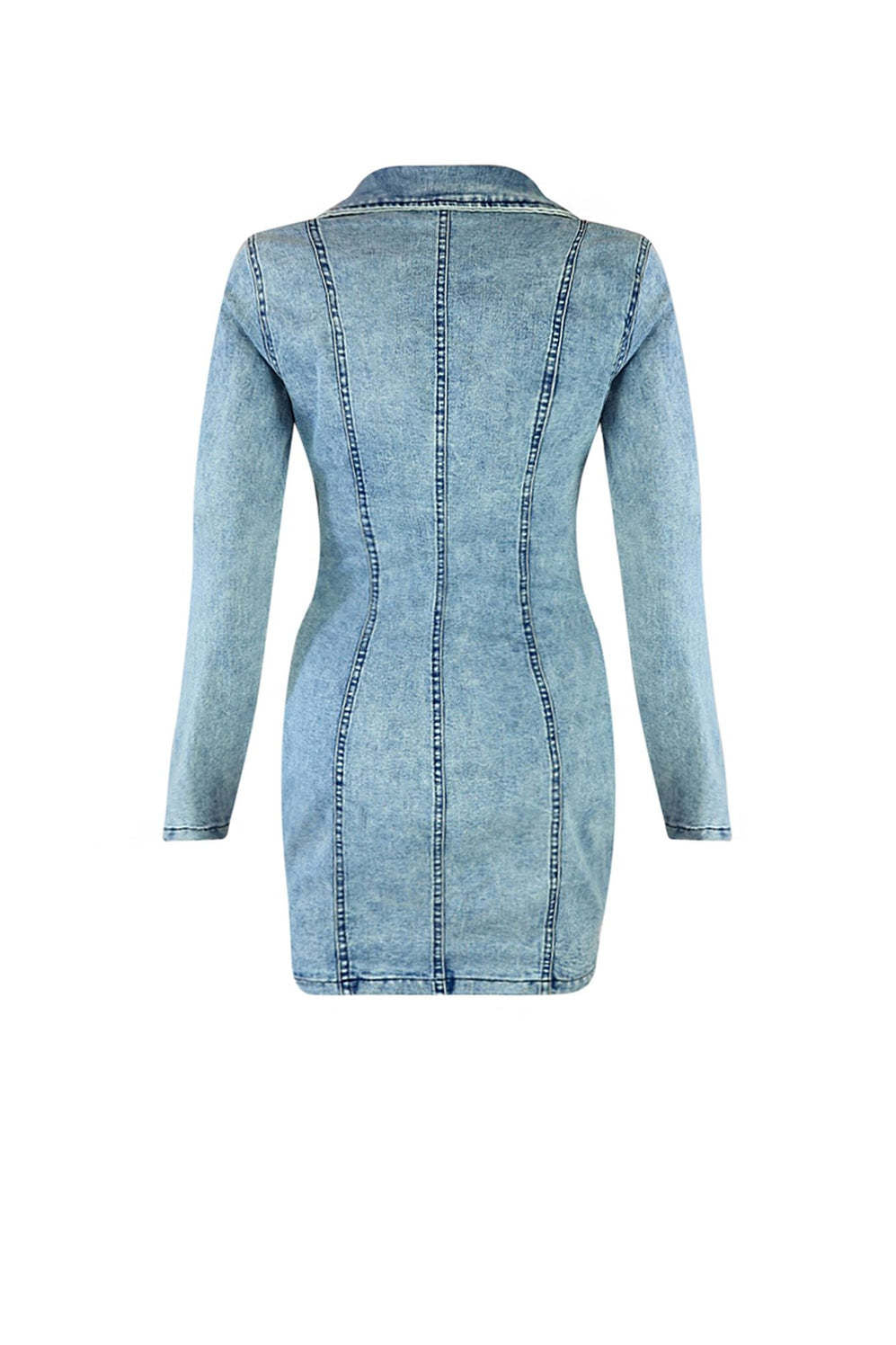 Denim Dress Bodycon Skirt  Set