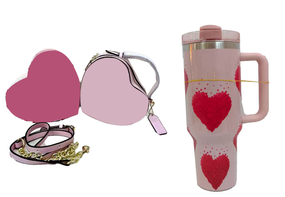 Valentine's Day Tumbler&Bag Set