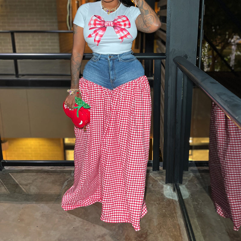 High-Waisted Loose Wide-Leg Pants