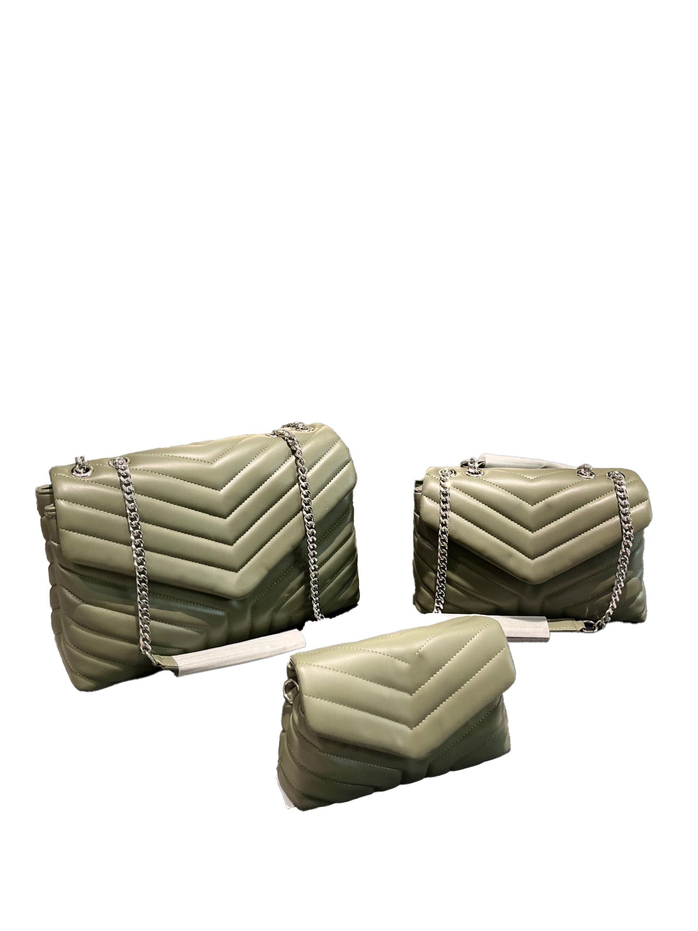 Crossbody &Shoulder Bag(Silver Logo)