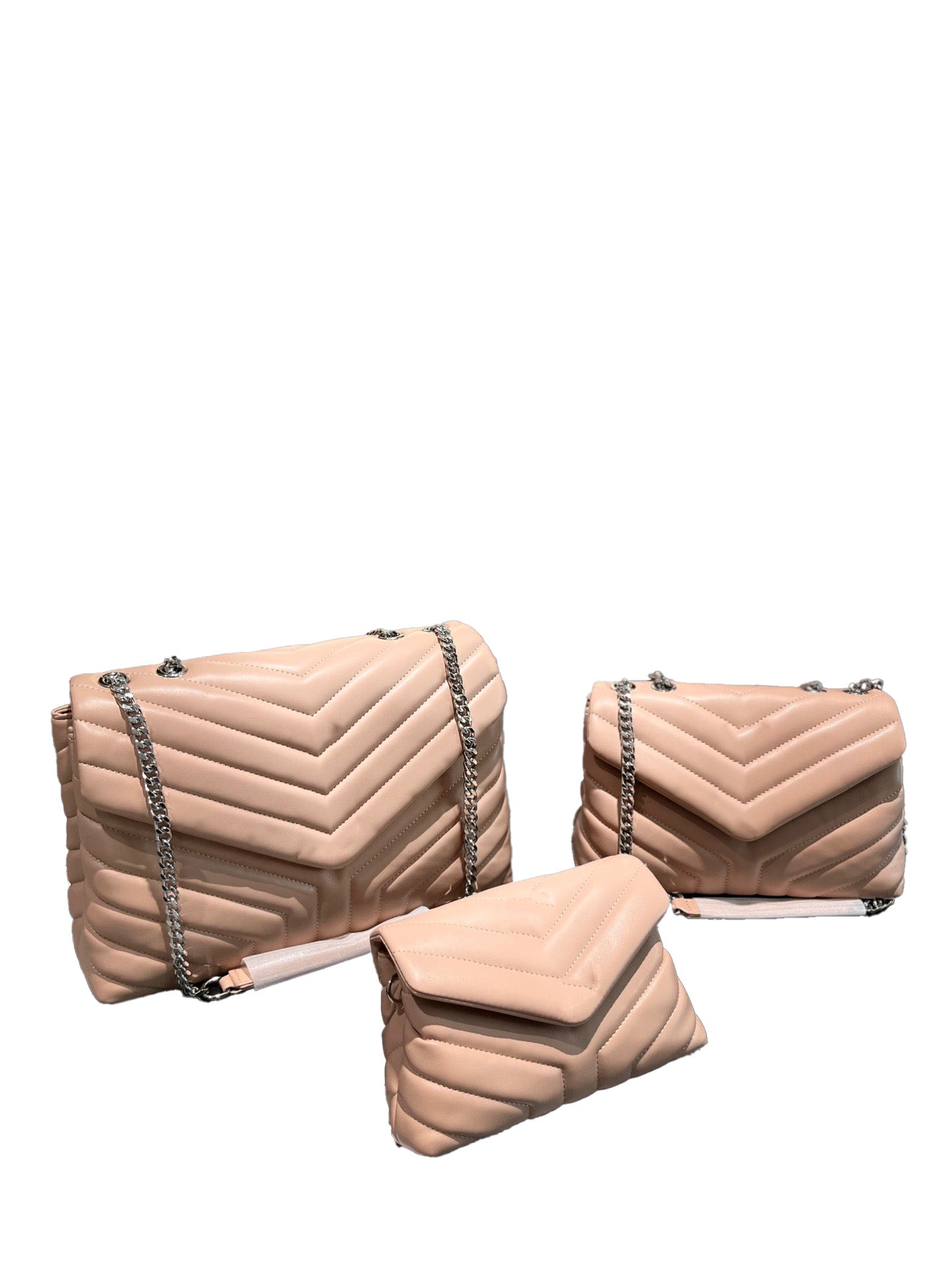 Crossbody &Shoulder Bag(Silver Logo)