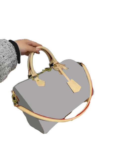 Wedge-Heeled Boots and Bag Set