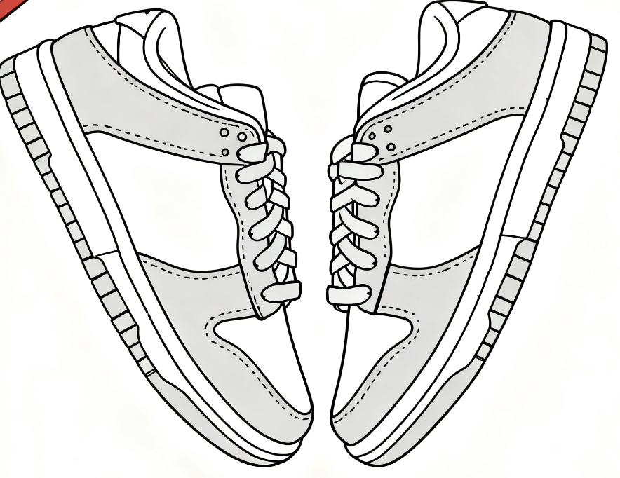 Fashion Black Sneakers