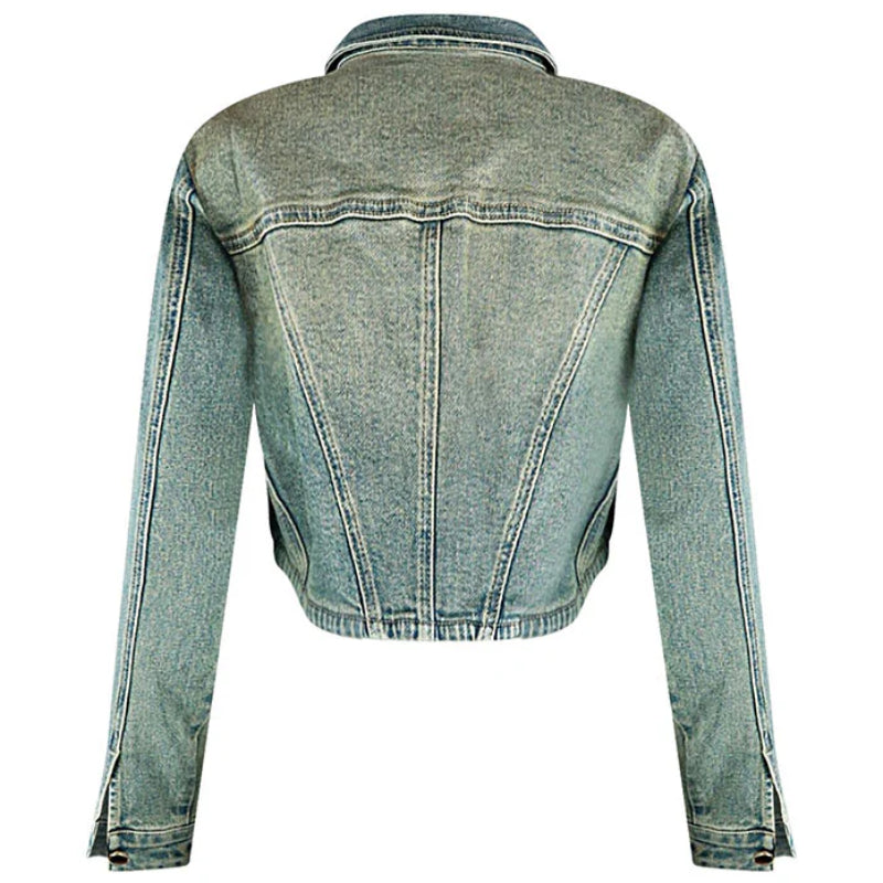 Casual stretch denim outfit