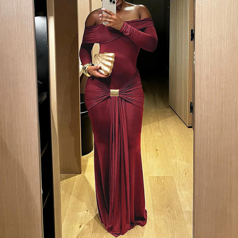 Off-Shoulder Bodycon Dress