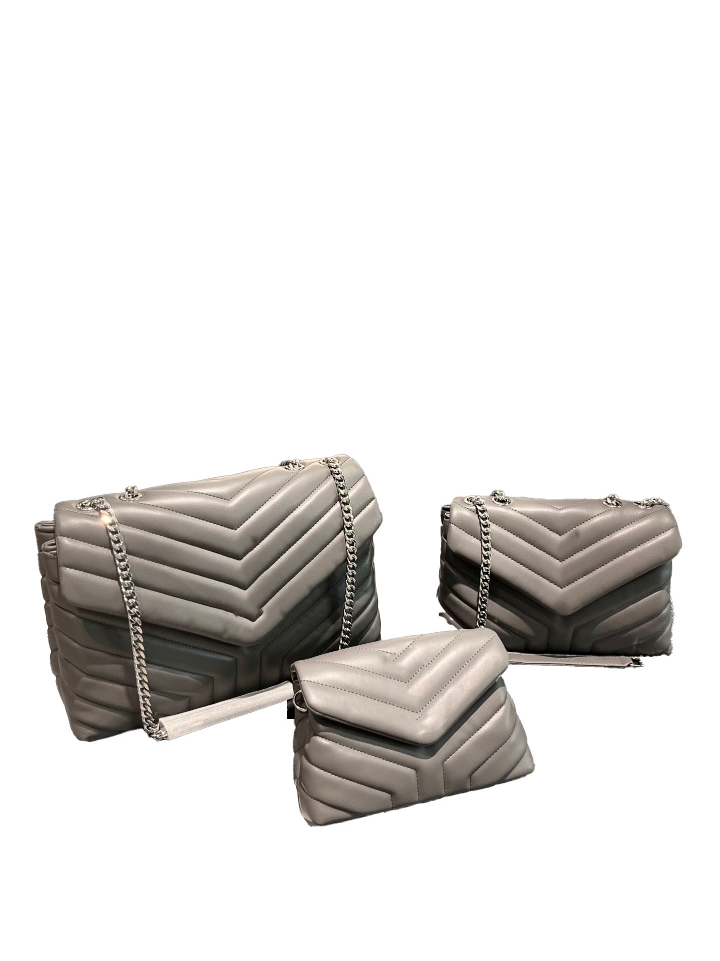 Crossbody &Shoulder Bag(Silver Logo)