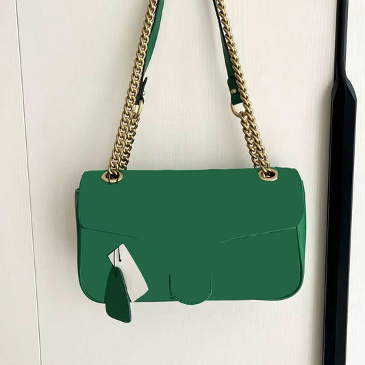 Knitted Dress or Green Bag